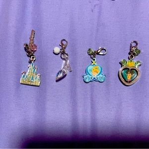 Disney Cinderella charm lot of 4